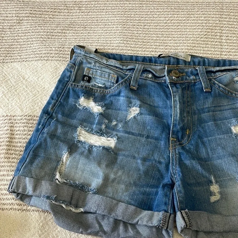 KANCAN Distressed Denim Shorts